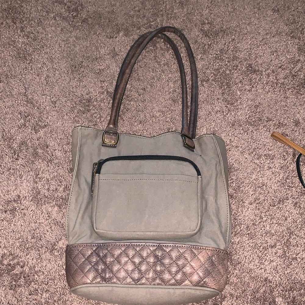 OLIVE GREEN SATCHEL